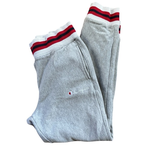 Champion Reverse Weave Jogger Pant/Sweatpant Gray Men’s M Active Athletic Wear - Picture 3 of 5